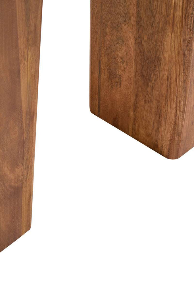 Walsa Natural Finish Mango Wood Coffee Table Orsina