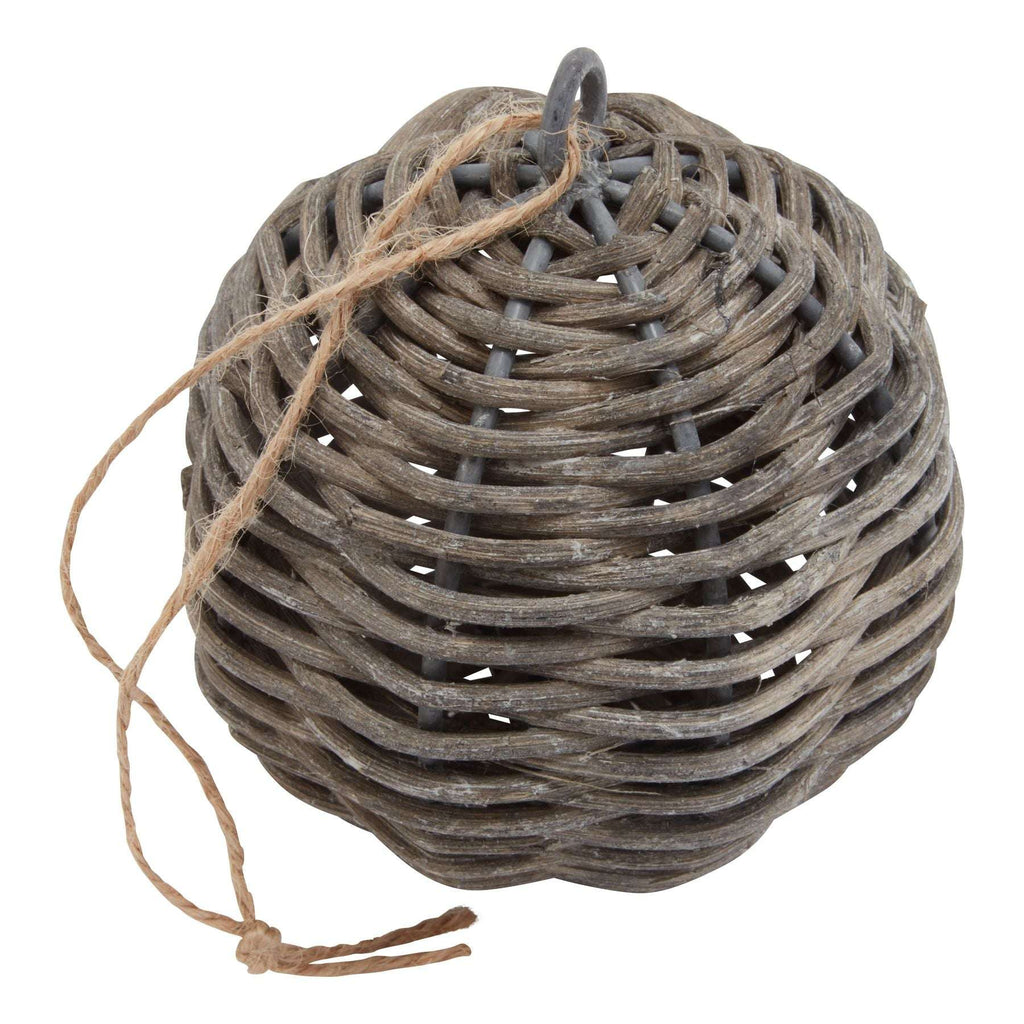 Shades 4 Seasons Wicker Bauble - Handwoven Natural Shades 4 Seasons