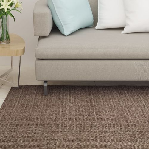 vidaXL Natural Sisal Rug - Durable Brown Weave brown 80 x 200 cm vidaXL