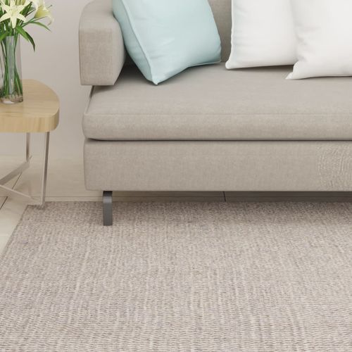 vidaXL Natural Sisal Rug - Durable Brown Weave sand 80 x 100 cm vidaXL