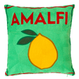 The Pillow Drop Amalfi Needlepoint Cushion - Stylish Decor The Pillow Drop