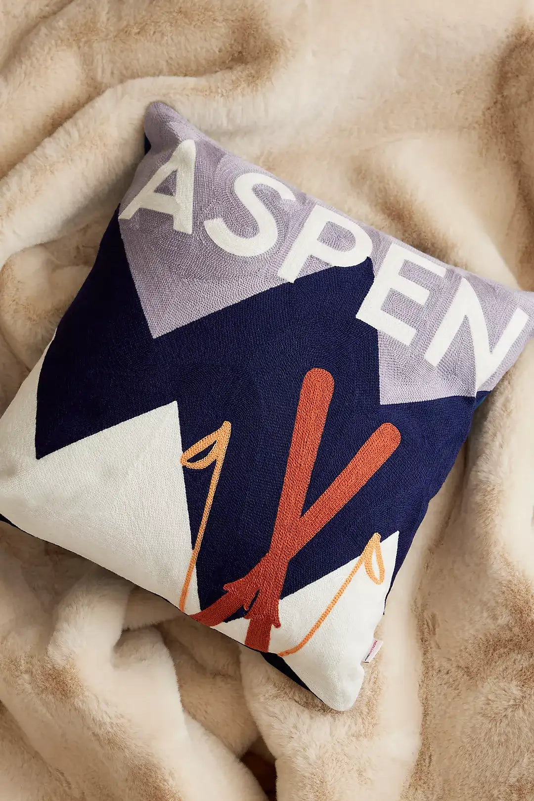 The Pillow Drop Aspen Needlepoint Cushion - Stylish Decor The Pillow Drop