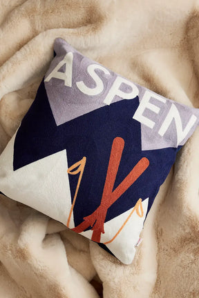 The Pillow Drop Aspen Needlepoint Cushion - Stylish Decor The Pillow Drop