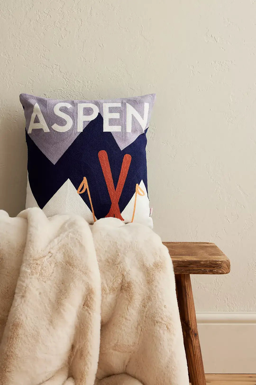 The Pillow Drop Aspen Needlepoint Cushion - Stylish Decor The Pillow Drop