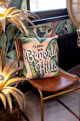The Pillow Drop Needlepoint Cushion - Beverly Hills Design The Pillow Drop