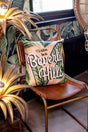 The Pillow Drop Needlepoint Cushion - Beverly Hills Design The Pillow Drop