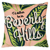 The Pillow Drop Needlepoint Cushion - Beverly Hills Design The Pillow Drop