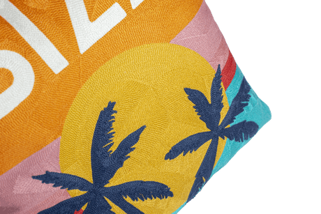 The Pillow Drop Needlepoint Cushion Ibiza Design The Pillow Drop