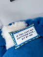 If You Can't Say Anything Nice...Sit By Me Needlepoint Cushion The Pillow Drop