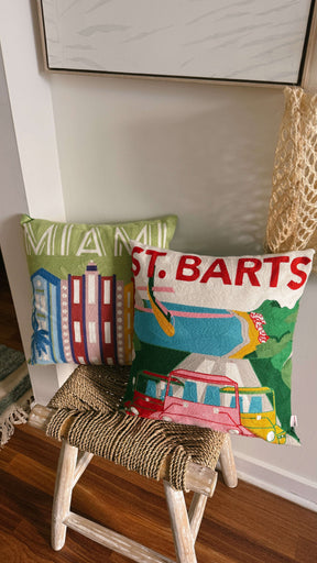 The Pillow Drop Needlepoint Cushion for Stylish Decor The Pillow Drop