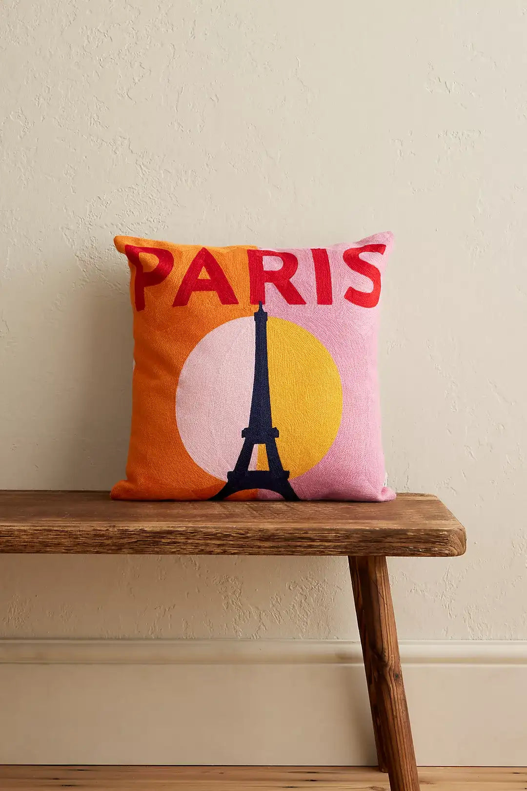 The Pillow Drop Paris Needlepoint Cushion - Stylish Home Decor The Pillow Drop