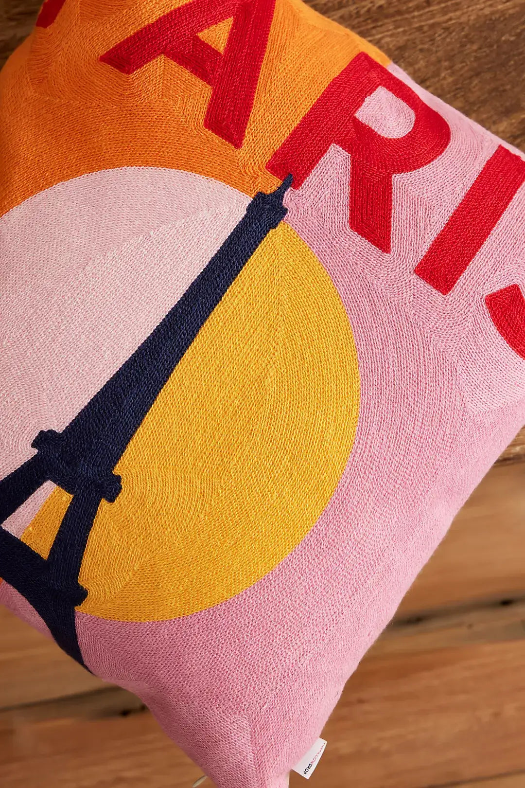 The Pillow Drop Paris Needlepoint Cushion - Stylish Home Decor The Pillow Drop