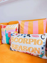The Pillow Drop Needlepoint Cushion for Scorpio Design The Pillow Drop