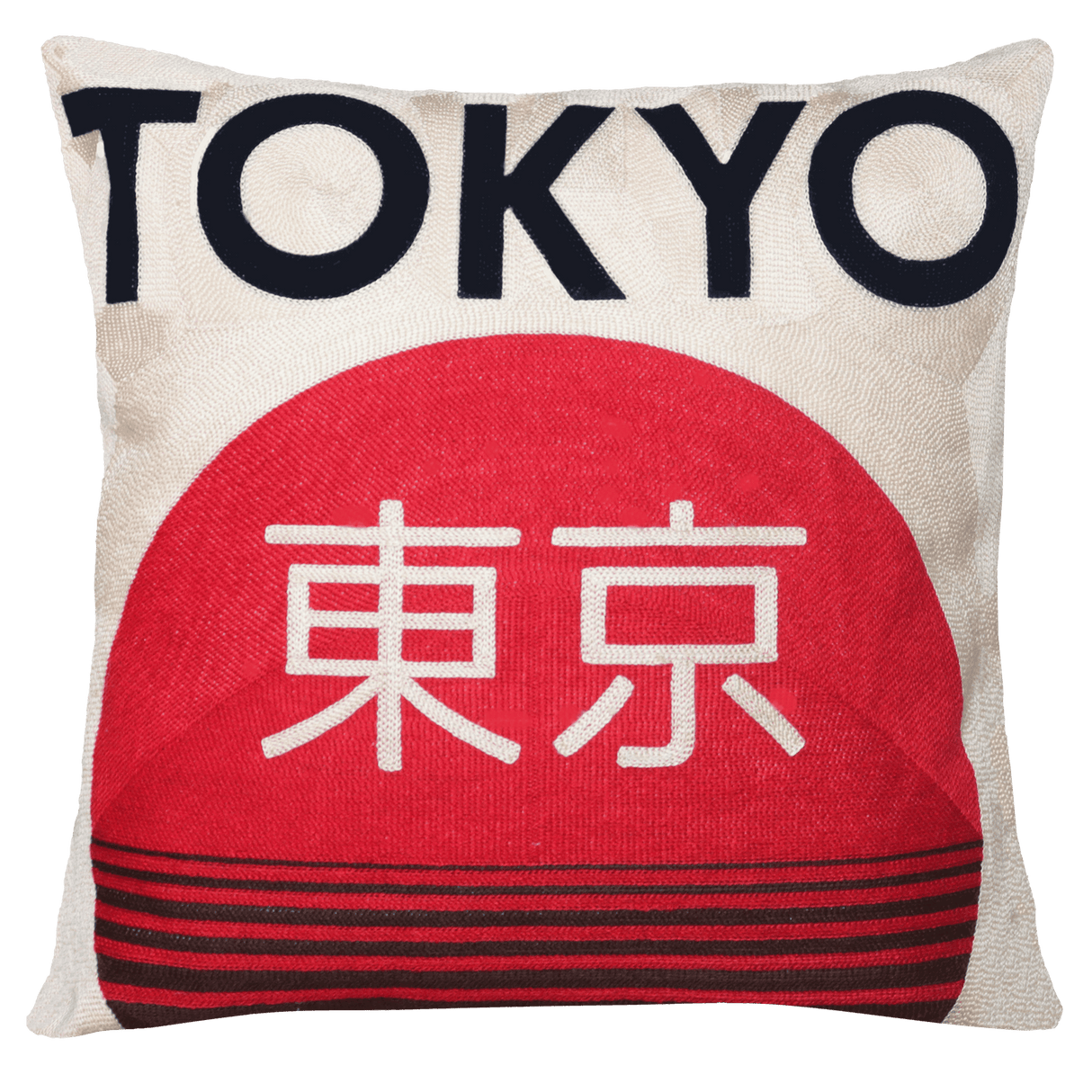 The Pillow Drop Needlepoint Cushion - Tokyo Design The Pillow Drop