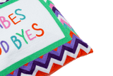 Good Vibes or Good Byes Needlepoint Pillow The Pillow Drop
