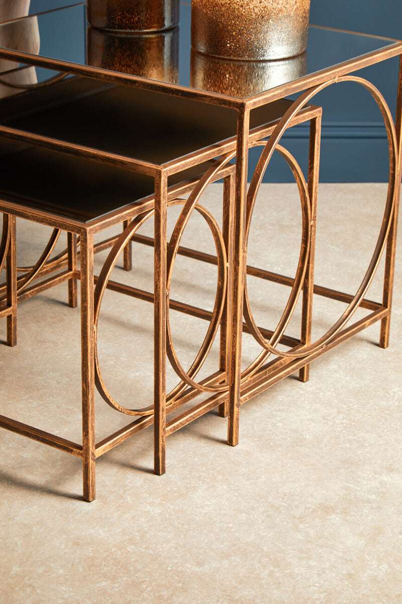 Orsina Avantis Nest Of 3 Tables - Stylish Home Accessory Orsina
