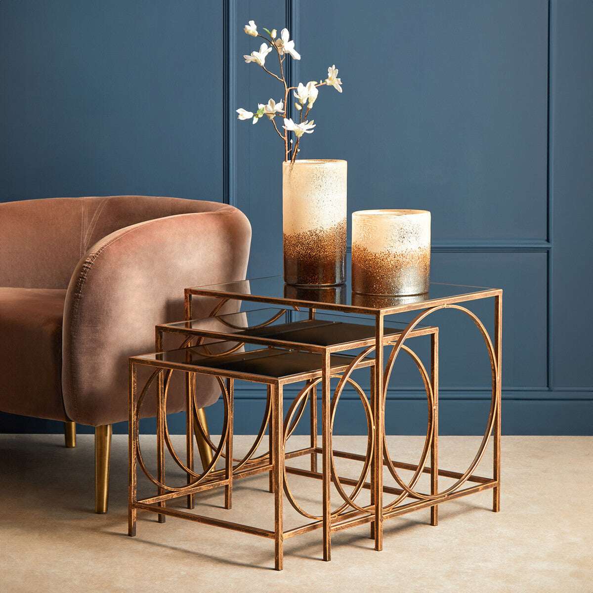 Orsina Avantis Nest Of 3 Tables - Stylish Home Accessory Orsina