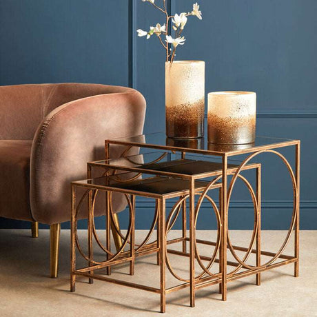 Orsina Avantis Nest Of 3 Tables - Stylish Home Accessory Orsina