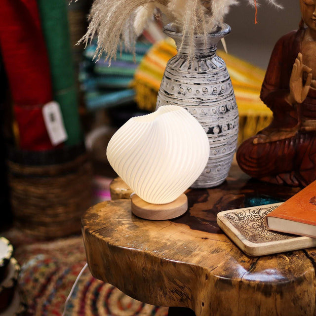 New Wave Lamp - USB - 3 settings - Shell Twisted AW Dropship UK