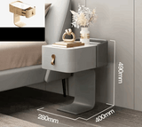 Klassyx modern nightstand with a sleek design and a functional drawer for bedside storage