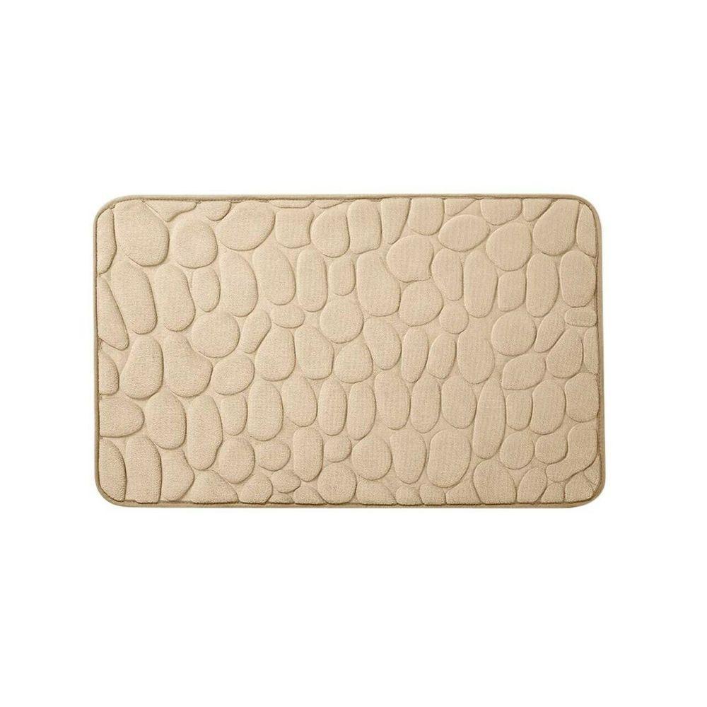 Non Slip Bath Mat Memory Foam (Cream) DGI