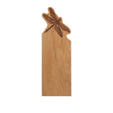 Selbrae House Oak Serving Board with Dragonfly Design for Elegant Dining Experiences