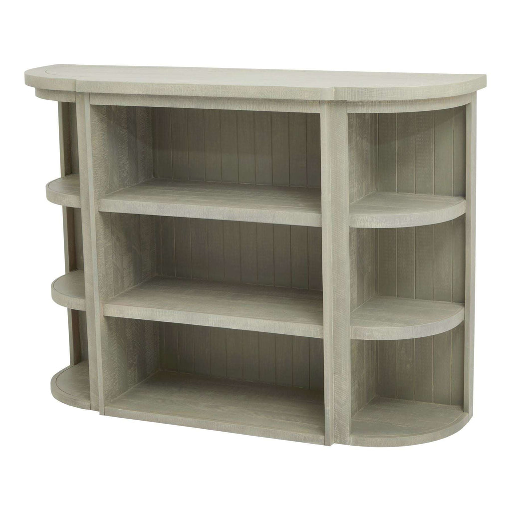 Saltaire Collection 3-Shelf Dresser Top GREY PINE Shades 4 Seasons