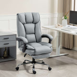 Grey Wise Galleria Office Chair with Comfortable Padding and Adjustable Armrests for Ergonomic Support