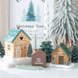 Charming Log Cabin Oil Burner for Beautiful Scents N/A