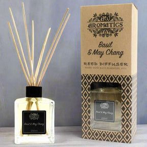 200ml Basil & Maychang Essential Oil Reed Diffuser Shades 4 Seasons