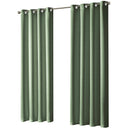 OLIVIA ROCCO Eyelet Curtains in soothing green, ideal for adding privacy and style to your home