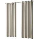 OLIVIA ROCCO Eyelet Curtains in neutral colour with a sleek design for modern interiors