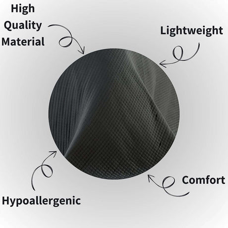 OLIVIA ROCCO Quilted Bedspread made from high quality, lightweight, hypoallergenic material for added comfort