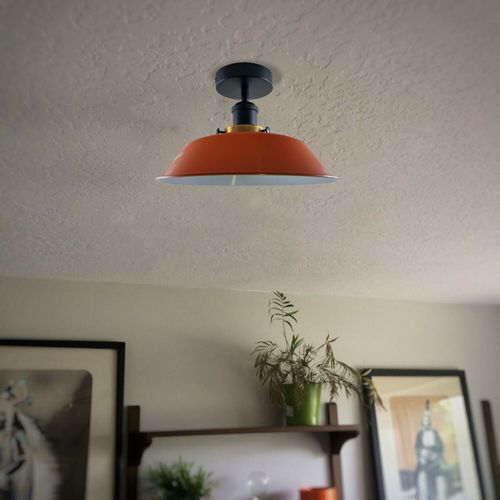 Modern Industrial Ceiling Light Fitting Flush Mount Light Metal Indoor Light LEDSone