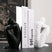 Modern Nisu Home Ornament in Black and White, Ideal for Bookends and Home Decor