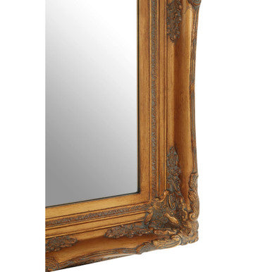 Orsina Wall Mirror with Ornate Golden Frame for Elegant Home Decor