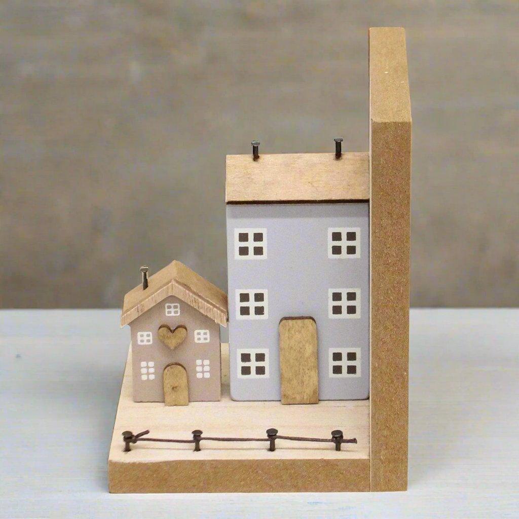 Pair of Bookends, Wooden Houses Design Geko Products