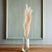 Bleached Large Faux Pampas Grass Stem WHITE PLASTIC Shades 4 Seasons