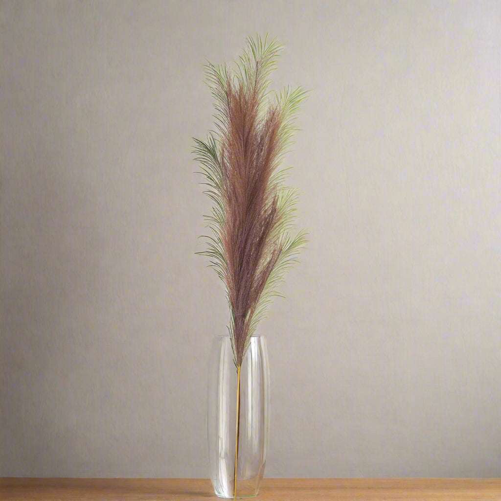 Shades 4 Seasons Pampas Grass Stem - Elegant Decor BROWN PLASTIC Shades 4 Seasons