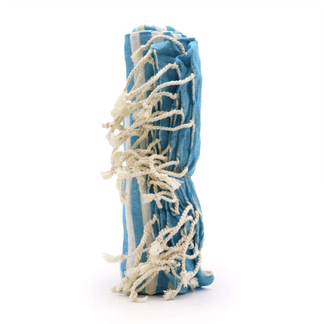 Cotton Pario Throw - 100x180 cm - Sky Blue Shades 4 Seasons