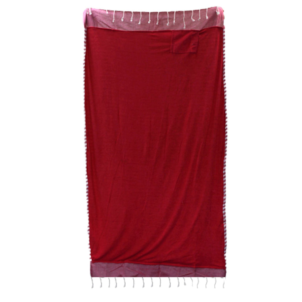 Cotton Pario Towel - 100x180 cm - Hot Pink AW-Dropship