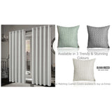 Paris Eyelet Jacquard Curtains for Bedroom Lounge