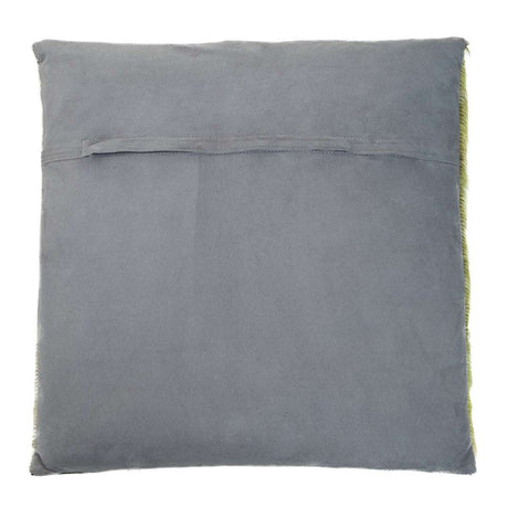 Orsina Patchwork Cushion in soft grey fabric with a stylish design for home decor