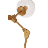 Abira Light Gold 8 Arm Pendant Lamp Orsina