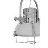 Orsina Pendant Light with Polished Chrome Finish and Unique Industrial Design for Modern Interiors