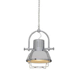 Orsina Pendant Light with a chrome finish and industrial style for modern interiors