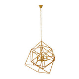 Orsina Geometric Pendant Light in Gold Finish for Modern Home Decor