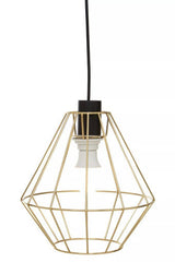 Orsina Pendant Light in gold wire design, perfect for modern home decor
