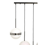 Abira Five Ball Matte Black Pendant Light Orsina