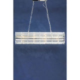 Orsina Pendant Light with a sleek design and crystal accents, perfect for modern interiors